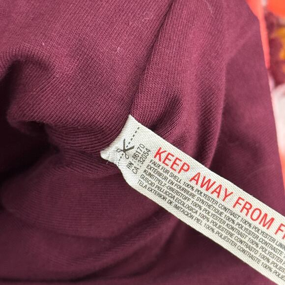 Free People Hit The Slopes Jacket Womens XS Fleece Deco Boho Cozy FP Movement - Picture 12 of 13